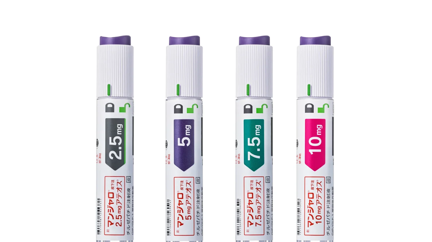 リベルサス（経口GLP-1薬）とマンジャロ（週1回注射薬）の比較イメージ